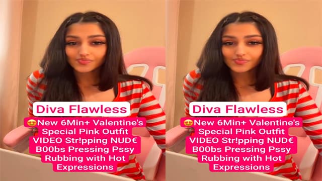 Diva Flawless Valentine’s Special New 6Min+ OnlyFans Teasing Video 2026
