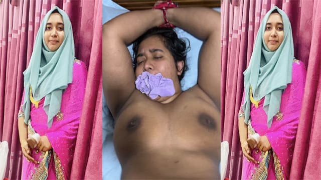 Hijabi Wife Hand Tied Painful Fucking Video HD 2026