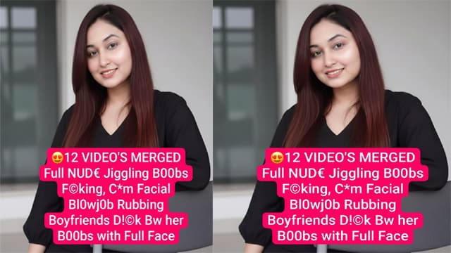 Desi Influencer – Rubbing BF Dick Fuck MMS