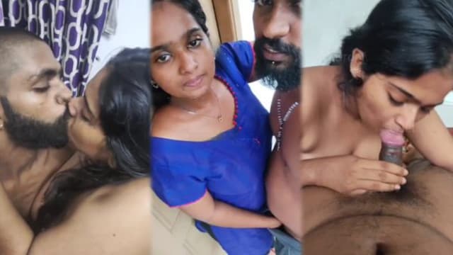 Mallu Young Couple Kissing – Blowjob & Fucking Video Free
