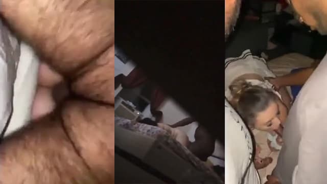 Son Hidden Cam Mom Boyfriend Valentine’s Fuck MMS
