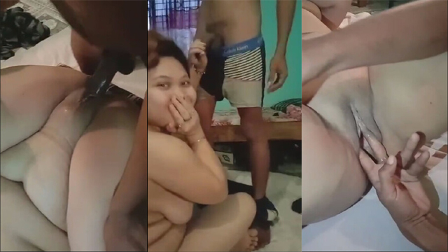 Undressed Wife Having Sex With One Guy Recorded Porn