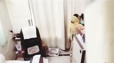 Pakistani Doctor Romance with Female Patients CCTV Cam