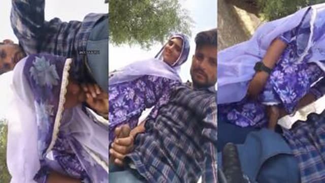 Desi Horny Rajasthani – Outdoor Blowjob Hard MMS