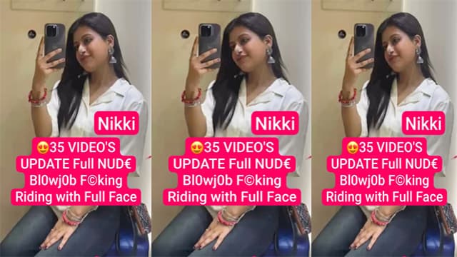 Horny Niharika Nikki Riding Fucking Blowjob Full Face