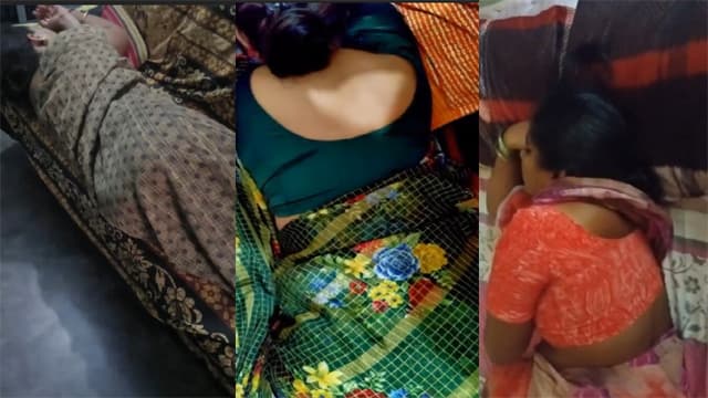 Tharki Son Masturbating By Watching His Multiple Mom