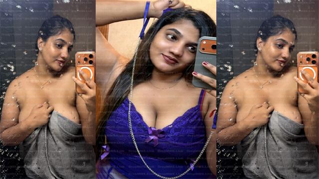 South Insta Influencer Sara Boobs And Body Naked Mms Show