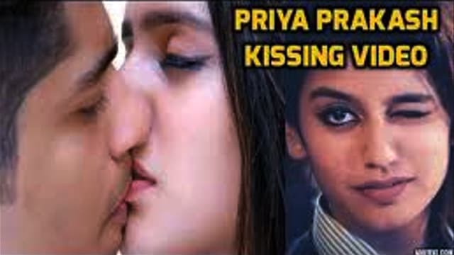 Priya Varrier Romance Fun And Kissing Videos Viral
