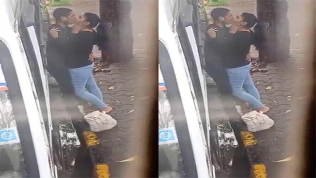 Tamil Lover Outdoor Kissing – Secretly Captured Mms Video