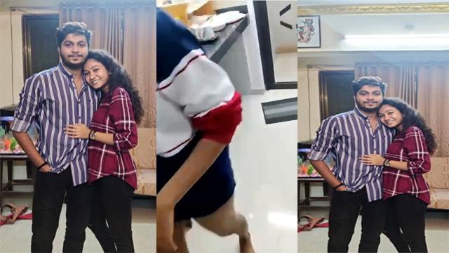 Slim Horny Indian Gf Nude & Showing Ass Video