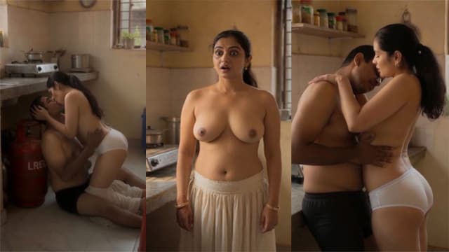 Delivery Guy Fucking a Lady In Her Kitchen HD Porn Video Clip