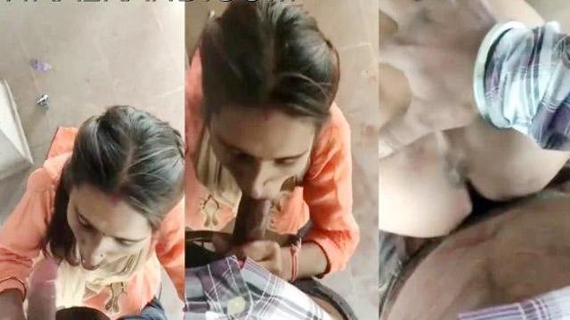 Village Teen Maal Blowjob And Rough Fucking