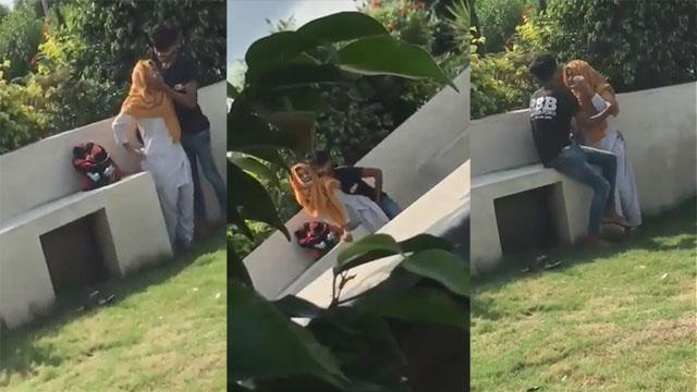 Horny Muslim Girl Outdoor Fuck Hidden Video