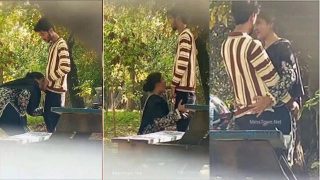Cute Lovers Outdoor Blowjob Secret Recording Viral Video