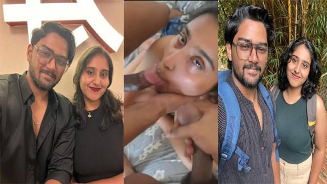 Horny Cuckold Mallu Wife Threesome BJ Hard Fucking