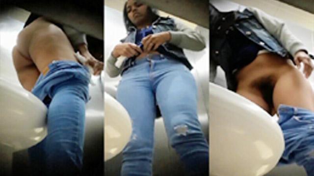 Desi Tamil Girl Peeing Nude Restroom Cam Video