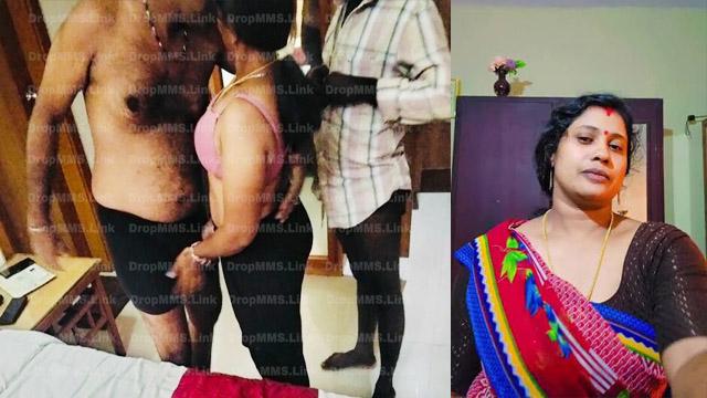 Theni Cuckold Wife Intense Shared Threesome Deep Fuck